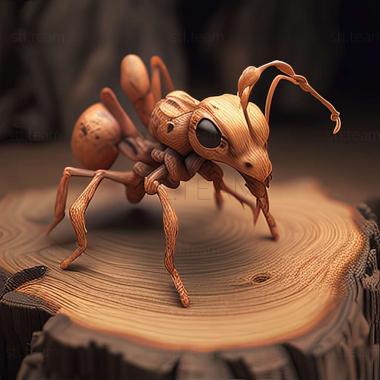 3D модель Pseudomyrmex insuavis (STL)